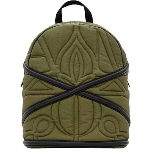 Rucksäcke - Green Double Shoulder Strap Backpack - Gr. unisize - in - für Damen - alexander mcqueen - Modalova