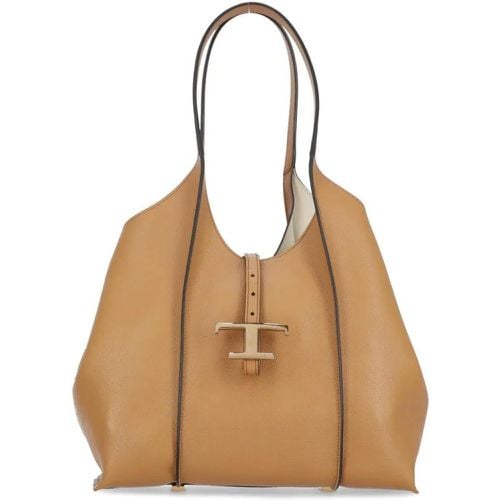 Tote - Leather Shopping Bag - Gr. unisize - in - für Damen - TOD'S - Modalova