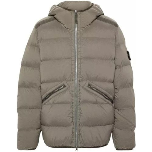 Compass-Badge Padded Jackets - Größe L - Stone Island - Modalova