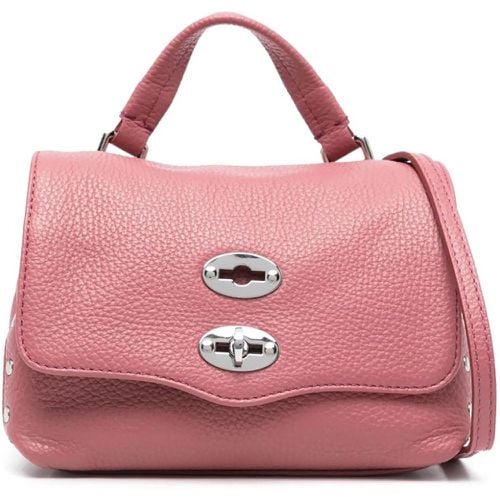 Shopper - Dark Leather Handbag - Gr. unisize - in Rosa - für Damen - Zanellato - Modalova