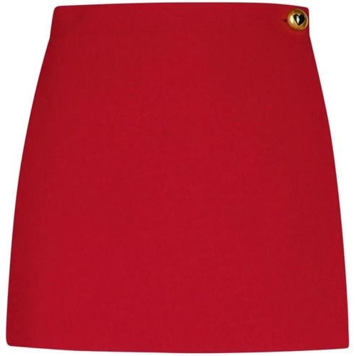 Burgundy Polyester Blend Shorts - Größe 38 - Moschino - Modalova