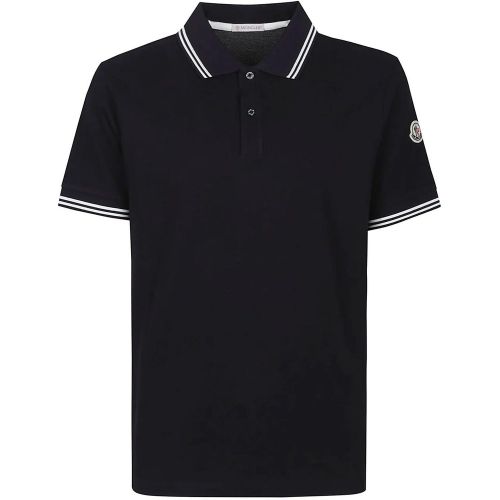 Short Sleeve Polo Shirt - Größe XL - Moncler - Modalova