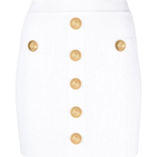 Stretch Mini Skirt - Größe 38 - Balmain - Modalova