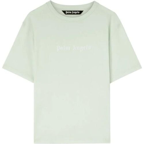 Green Logo T-Shirt - Größe M - Palm Angels - Modalova