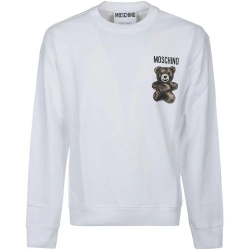 Teddy Bear Sweatshirt White - Größe L - Moschino - Modalova