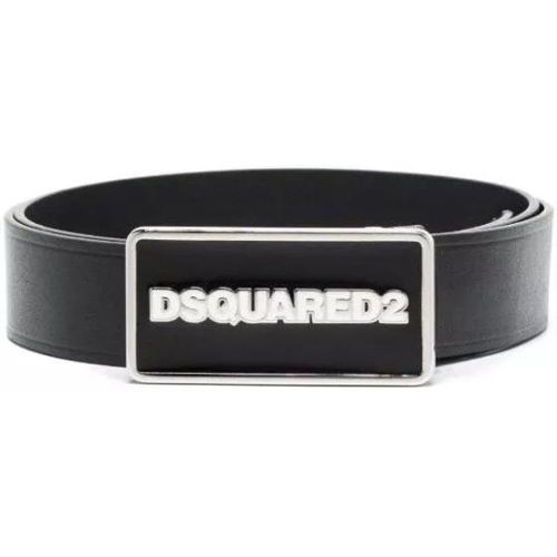 Gürtel - Logo-Buckle Leather Belt - Gr. 95 - in - für Damen - Dsquared2 - Modalova