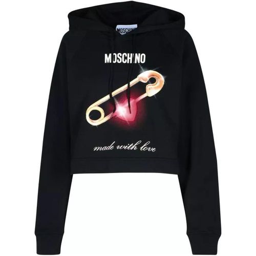 Cotton Sweatshirt - Größe M - Moschino - Modalova