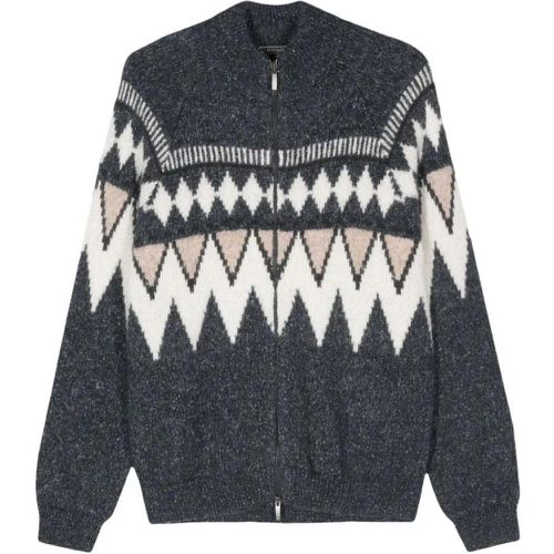 Zip-Up Cardigan - Größe 52 - PESERICO - Modalova