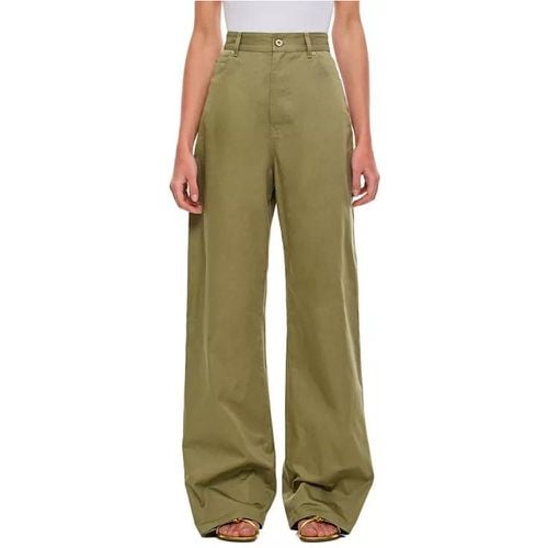 High Waisted Trousers - Größe 38 - Loewe - Modalova