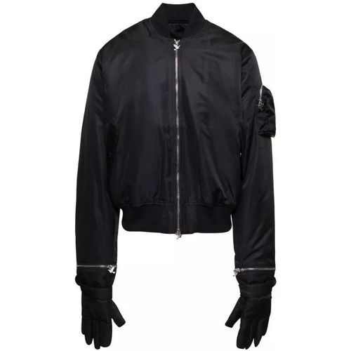 Nylon Bomber Jacket Gloves - Größe S - black - 3.Paradis - Modalova