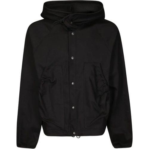 Parka Jacket With Hood And Drawstring Hem, Raglan - Größe L - AFFXWRKS - Modalova