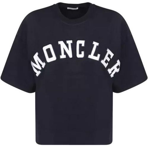 Cotton T-Shirt - Größe S - black - Moncler - Modalova