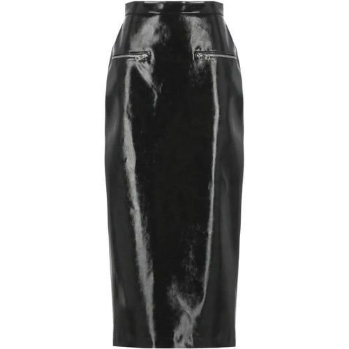 Skirt With Zip - Größe 42 - MSGM - Modalova