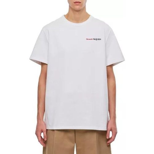 Jersey T-Shirt - Größe L - white - alexander mcqueen - Modalova