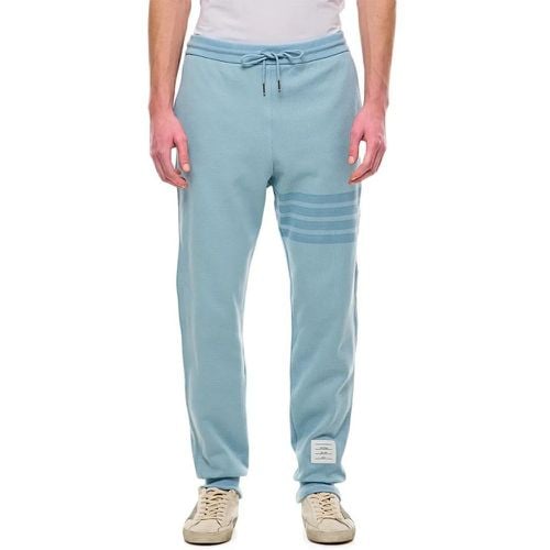 Classic 4 Bar Stripe Cotton Sweatpants - Größe 1 - Thom Browne - Modalova