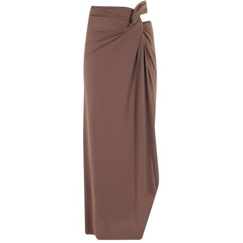 Milla Twisted Front Knot Skirt - Größe ONE SIZE - Amazuin - Modalova