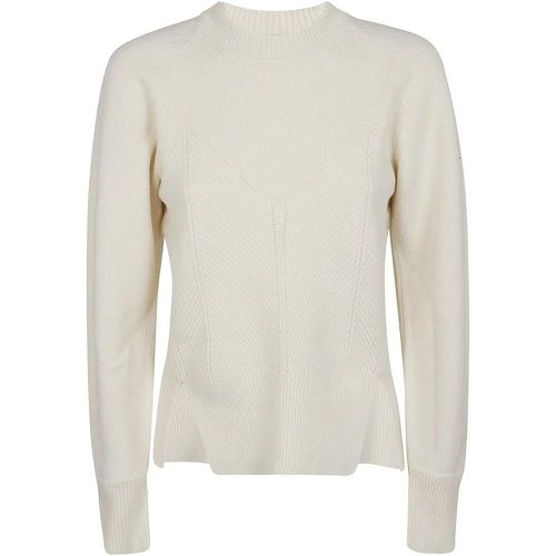 Ribbed Cashmere Blend Wool Sweater - Größe M - alexander mcqueen - Modalova