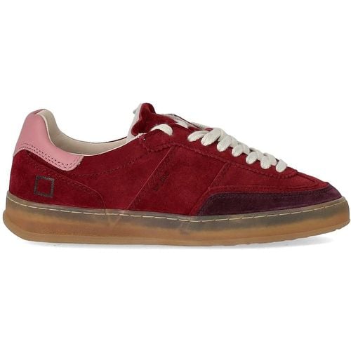 Low-Top Sneaker - . SPORTY COLORED BURGUNDY SNEAKER - Gr. 38 (EU) - in - für Damen - D.A.T.E - Modalova