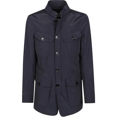 Micro Ottoman Military Jacket Blue - Größe 48 - Tom Ford - Modalova