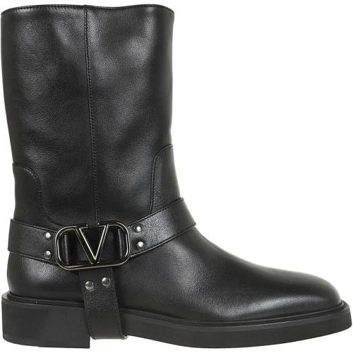 Stiefel - Biker Vlogo Signature Ankle Boots - Gr. 37 (EU) - in - für Damen - Valentino Garavani - Modalova