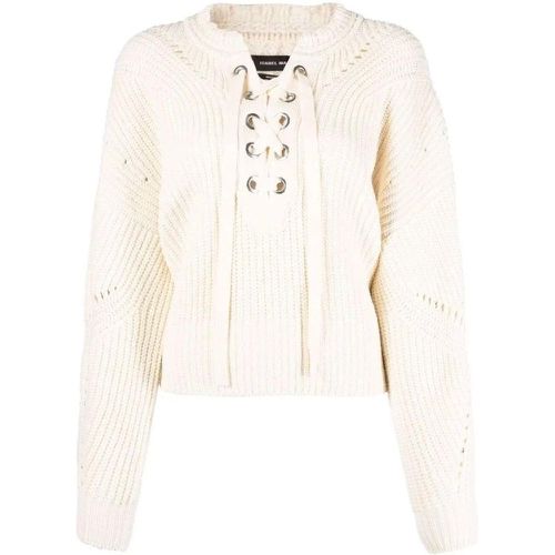 Lace-Up Ribbed-Knit Knitwear Jumper - Größe 38 - Isabel marant - Modalova