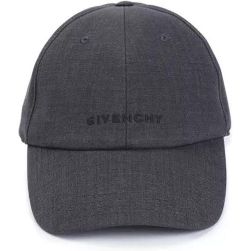 Caps & Mützen - Gray Wool Logo Baseball Cap - Gr. ONE SIZE - in - für Damen - Givenchy - Modalova