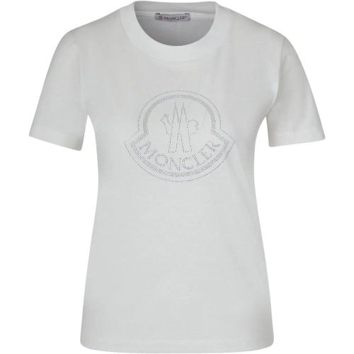 Cotton Logo T-shirt - Größe L - Moncler - Modalova