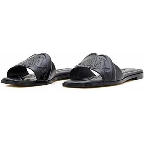 Sandalen - Flat Leather Slide Sandal - Gr. 36 (EU) - in - für Damen - alexander mcqueen - Modalova