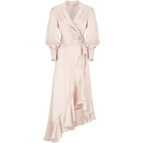 Silk Wrap Dress - Größe 42 - Zimmermann - Modalova