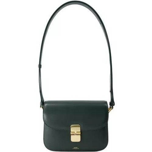 Shopper - Grace Small Shoulder Bag - Leather - Green - Gr. unisize - in - für Damen - A.P.C. - Modalova