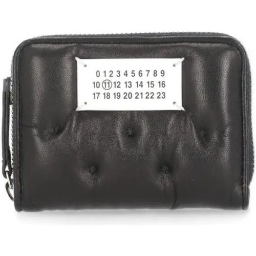 Portemonnaies - Glam Slam Pebbled Small Wallet - Gr. unisize - in - für Damen - Maison Margiela - Modalova