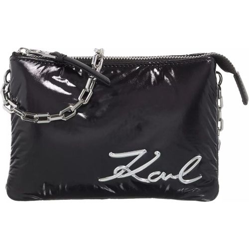 Pochettes - K/Signature Soft Double Poc - Gr. unisize - in - für Damen - Karl Lagerfeld - Modalova