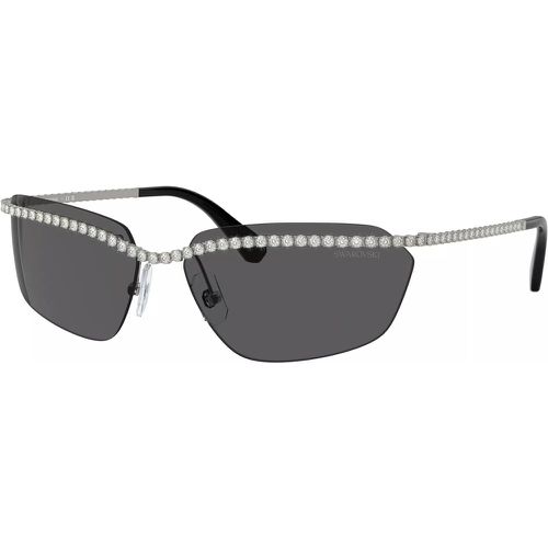 Sonnenbrille - 0SK7001 - Gr. unisize - in Grau - für Damen - Swarovski - Modalova