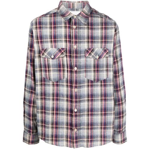 Lydian Cotton Linen Check Shirt - Größe L - Isabel marant - Modalova