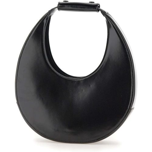 Hobo Bags - Moon Shoulder Bag - Leather - Black - Gr. unisize - in - für Damen - Staud - Modalova