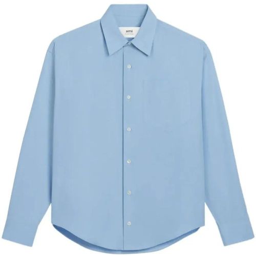 Long-Sleeve Cotton Shirt - Größe M - AMI Paris - Modalova