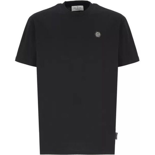 Black Cotton Tshirt - Größe S - black - Philipp Plein - Modalova