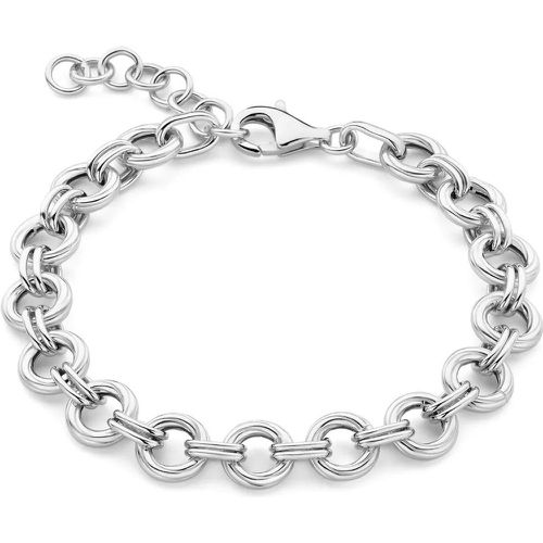 Armbänder - Bibbiena Poppi Viva 925 Sterling Silbe - Gr. ONE SIZE - in Silber - für Damen - Parte Di Me - Modalova