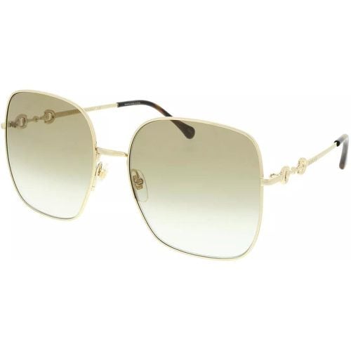 Sonnenbrille - GG0879S-002 61 Sunglass WOMAN METAL - Gr. unisize - in - für Damen - Gucci - Modalova