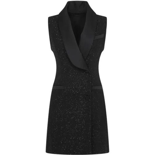 Black Viscose Mini Dress - Größe 38 - Max Mara - Modalova