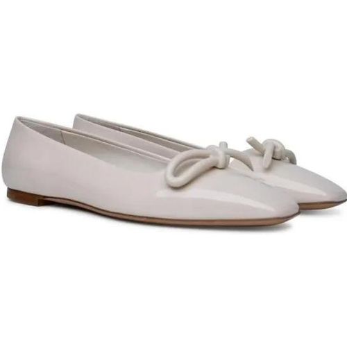 Loafers & Ballerinas - Annie' Ballet Flats In Mascarpone Calf Leather - Gr. 9_5 - in - für Damen - Salvatore Ferragamo - Modalova