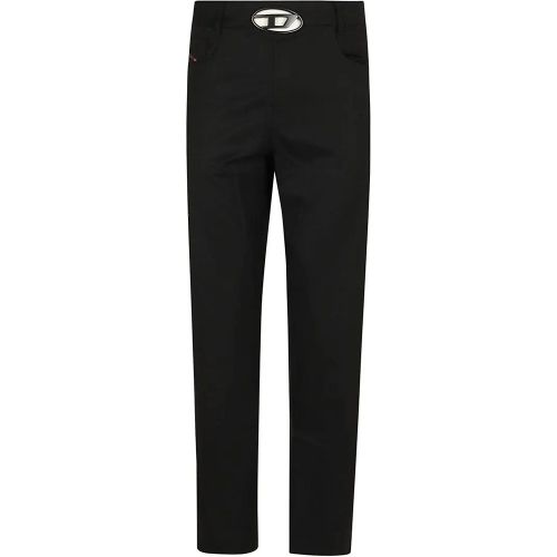 Wool Blend Trousers - Größe 46 - Diesel - Modalova