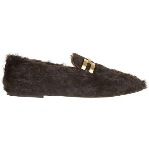 Furry Brandi Mocassin - Gr. 35 (EU) - in - Aquazzura - Modalova