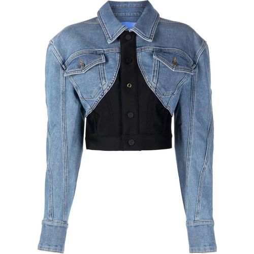 Jackets Blue - Größe 38 - Mugler - Modalova