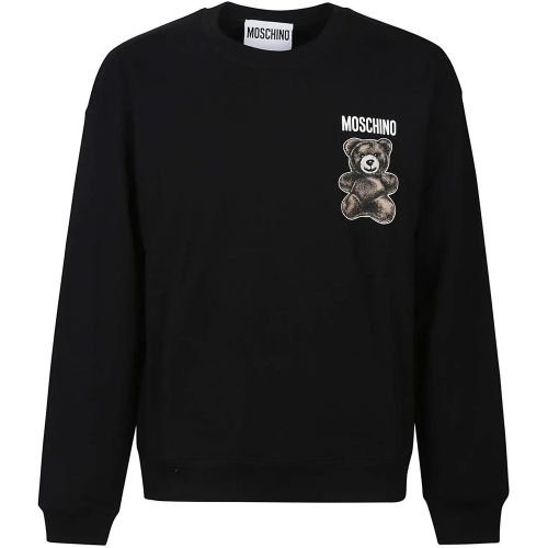 Teddy Bear Sweatshirt Black - Größe L - Moschino - Modalova