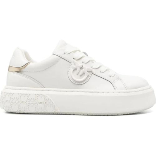 Low-Top Sneaker - Sneakers Latte - Gr. 36 (EU) - in - für Damen - pinko - Modalova