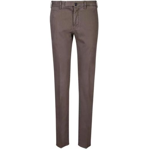 Cotton Trousers - Größe 48 - brown - Incotex - Modalova