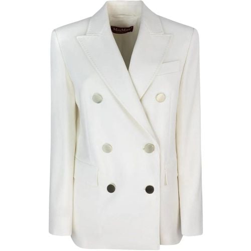 Studio Jackets White - Größe 38 - Max Mara - Modalova