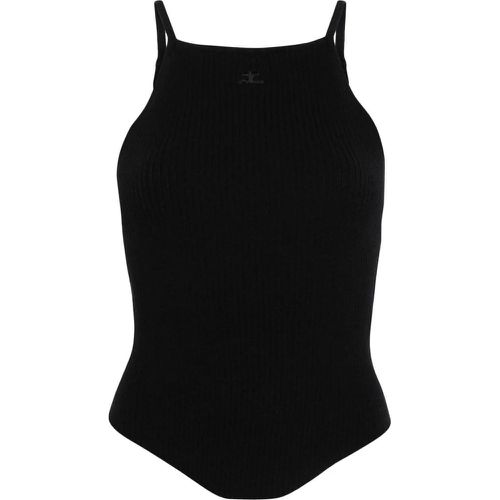 Pre Top Black - Größe L - Courrèges - Modalova