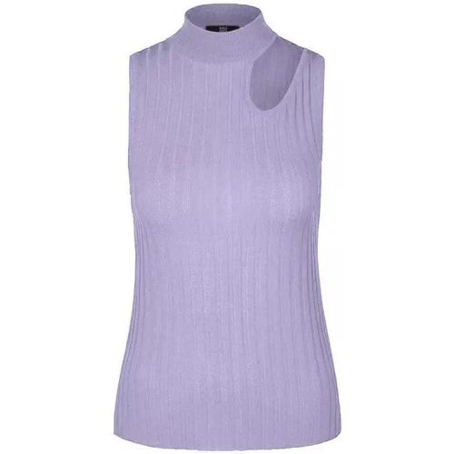 Top aus Rippstrick mit Cut-Out - Größe 38 - purple - RIANI - Modalova